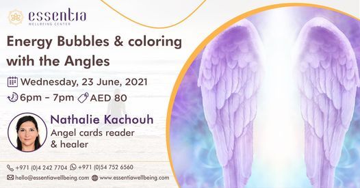 Energy Bubbles and Coloring with the Angels with Nathalie Kachouh
