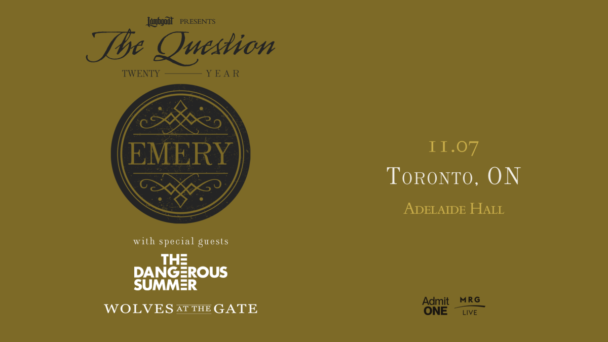 Emery with The Dangerous Summer