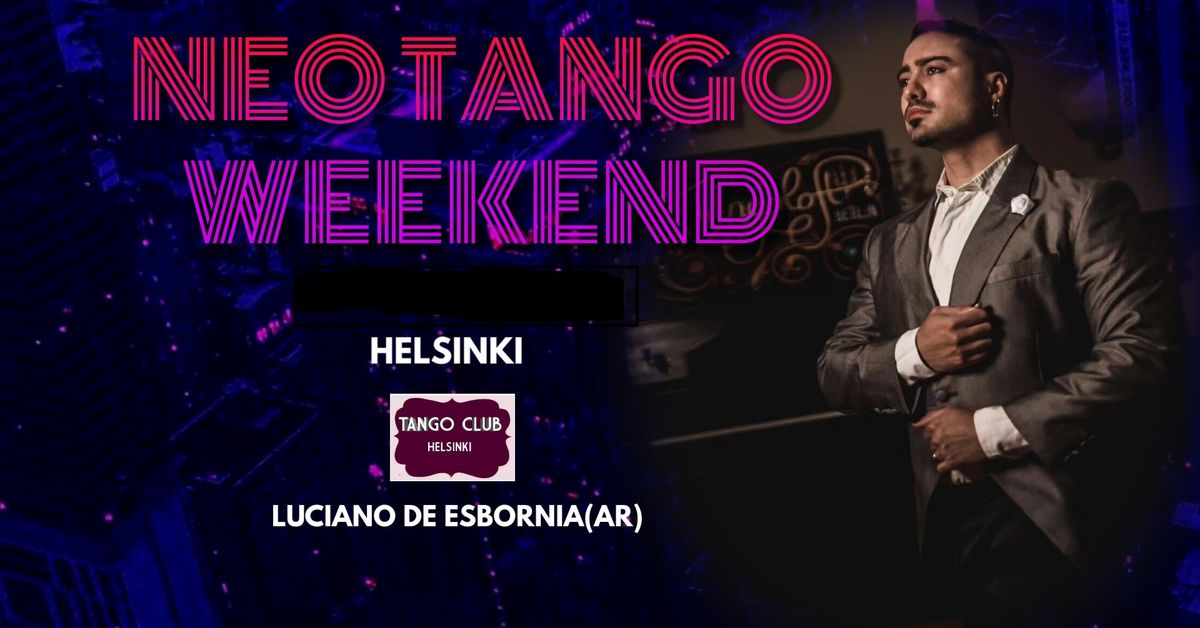 NeoTango Weekend Helsinki-Workshops with Luciano (ARG)