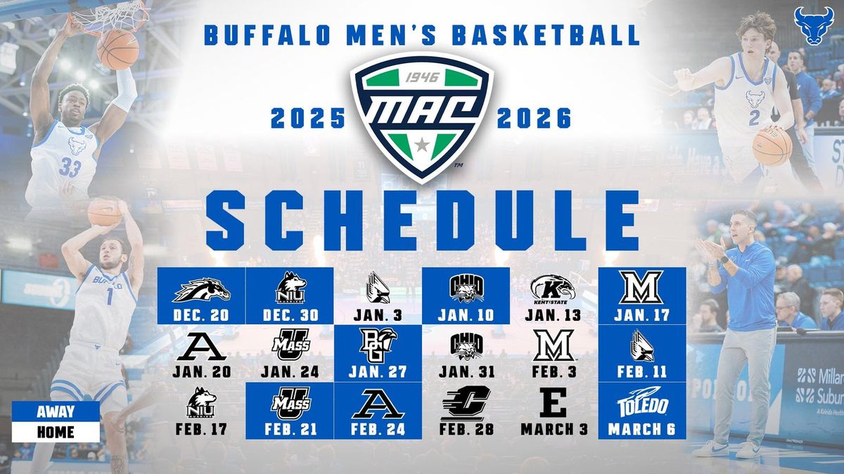 Parking Akron Zips at Buffalo Bulls Mens Basketball
