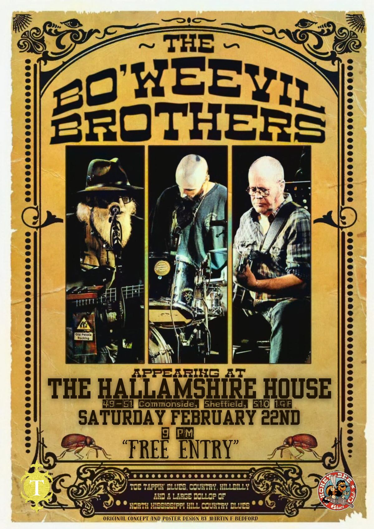 The Bo'Weevil Brothers @The Hallamshire House