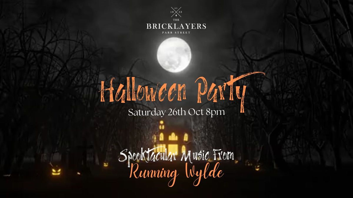 Spooktacular Halloween Party with Live Music from Running Wylde