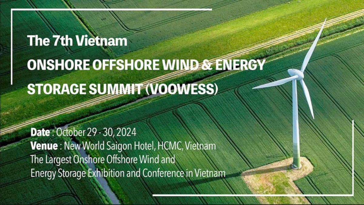 Vietnam Onshore\/Offshore Wind Power and Energy Storage Summit 2024