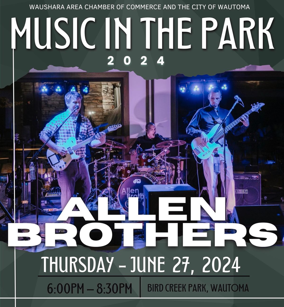 Music in the Park - Allen Brothers 