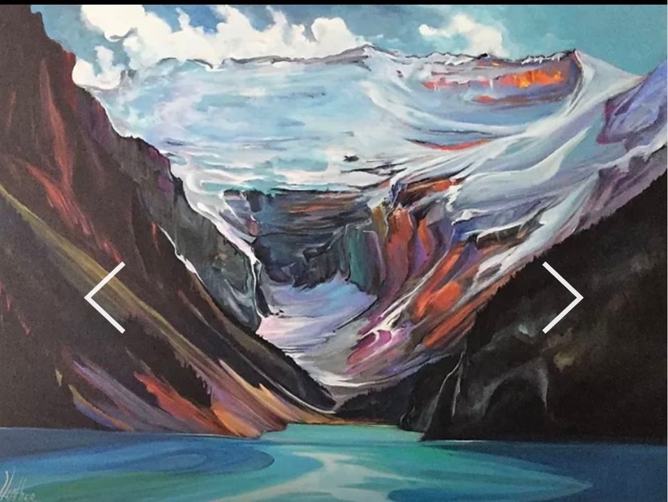 Heather Pant "Captivating Lake Louise", Kensington Art Supply