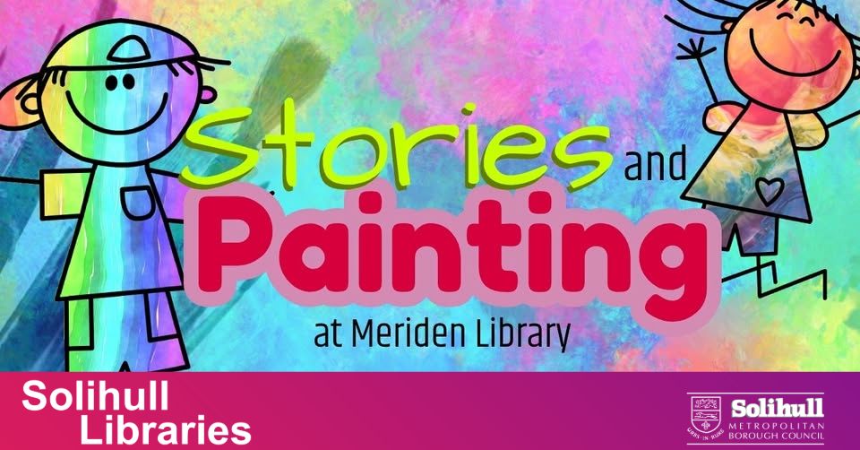 Stories and Painting at Meriden Library