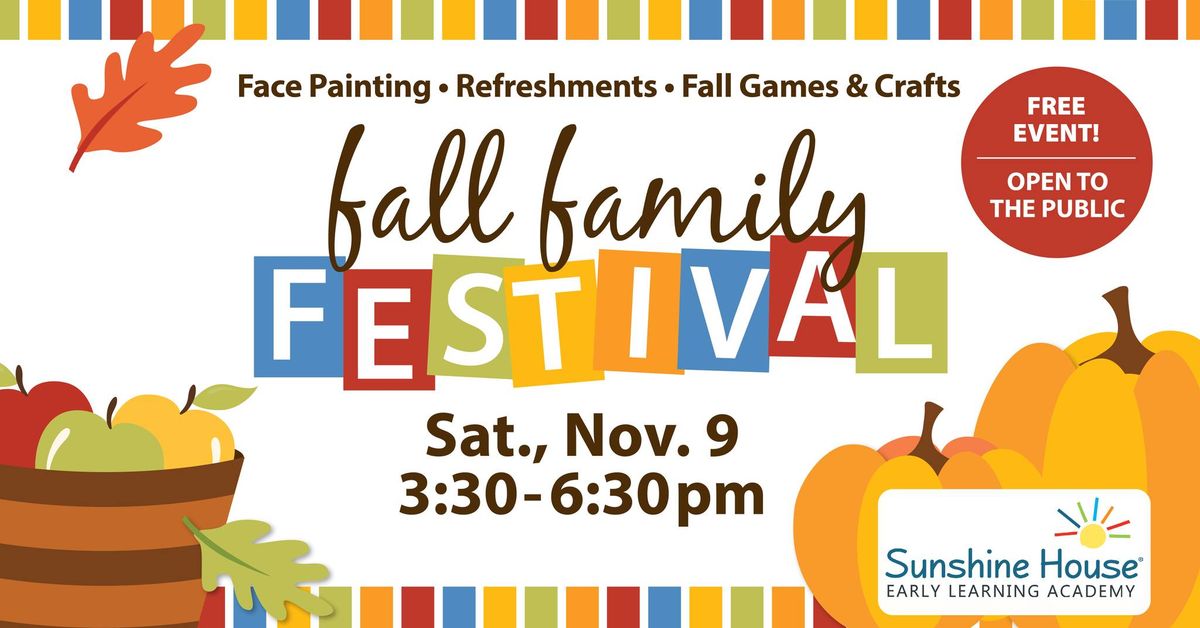 \ud83c\udf41 Fall Family Festival \ud83c\udf42