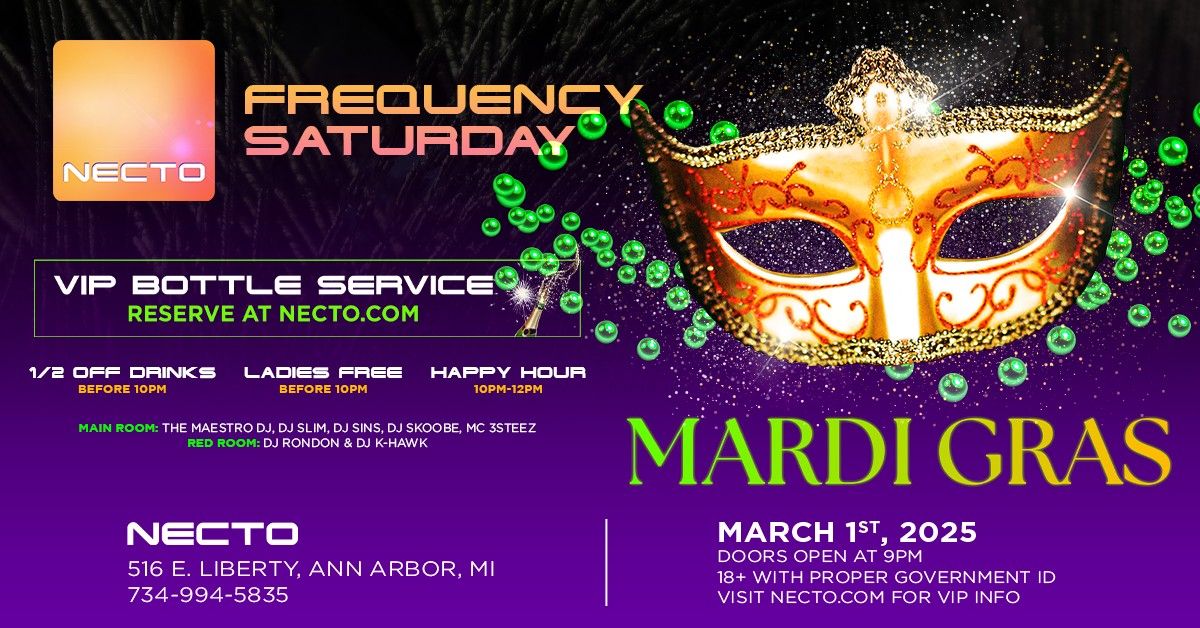 Frequency Mardi Gras