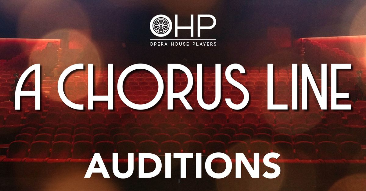 A Chorus Line Auditions