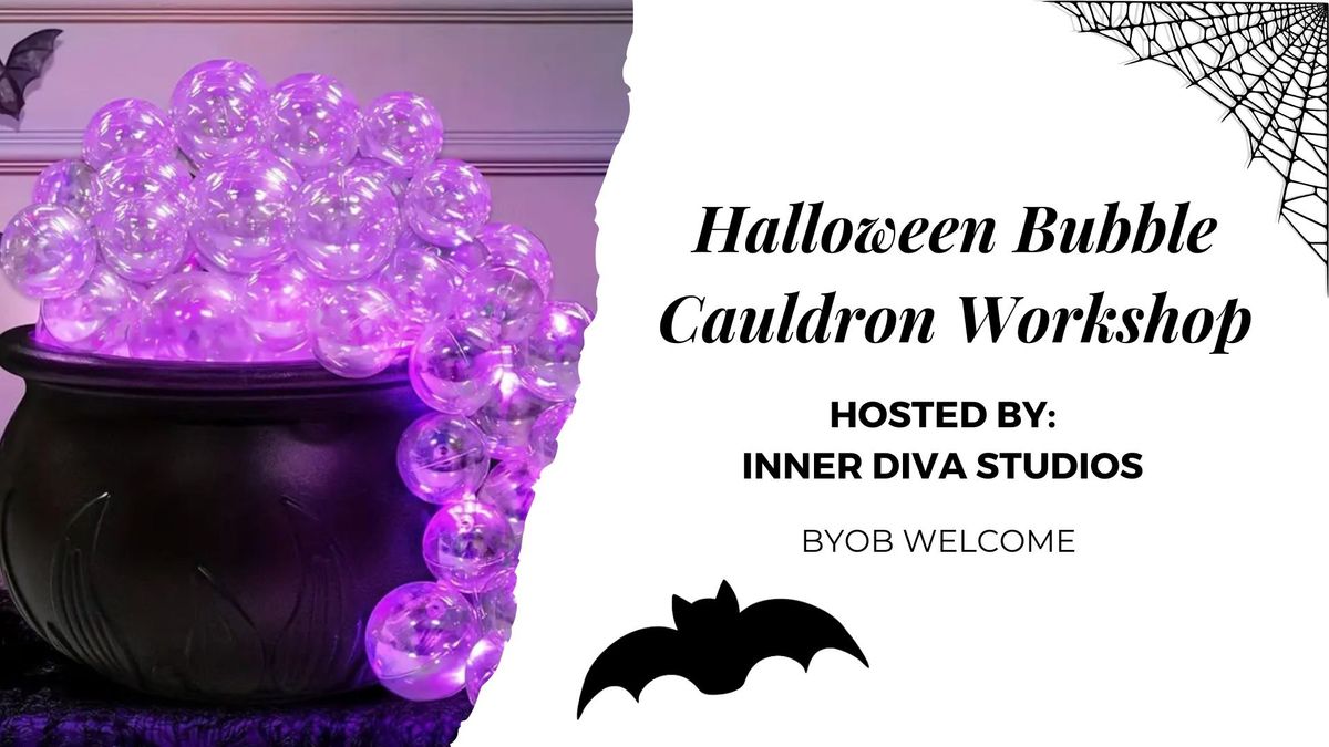 Halloween Bubble Cauldron Workshop