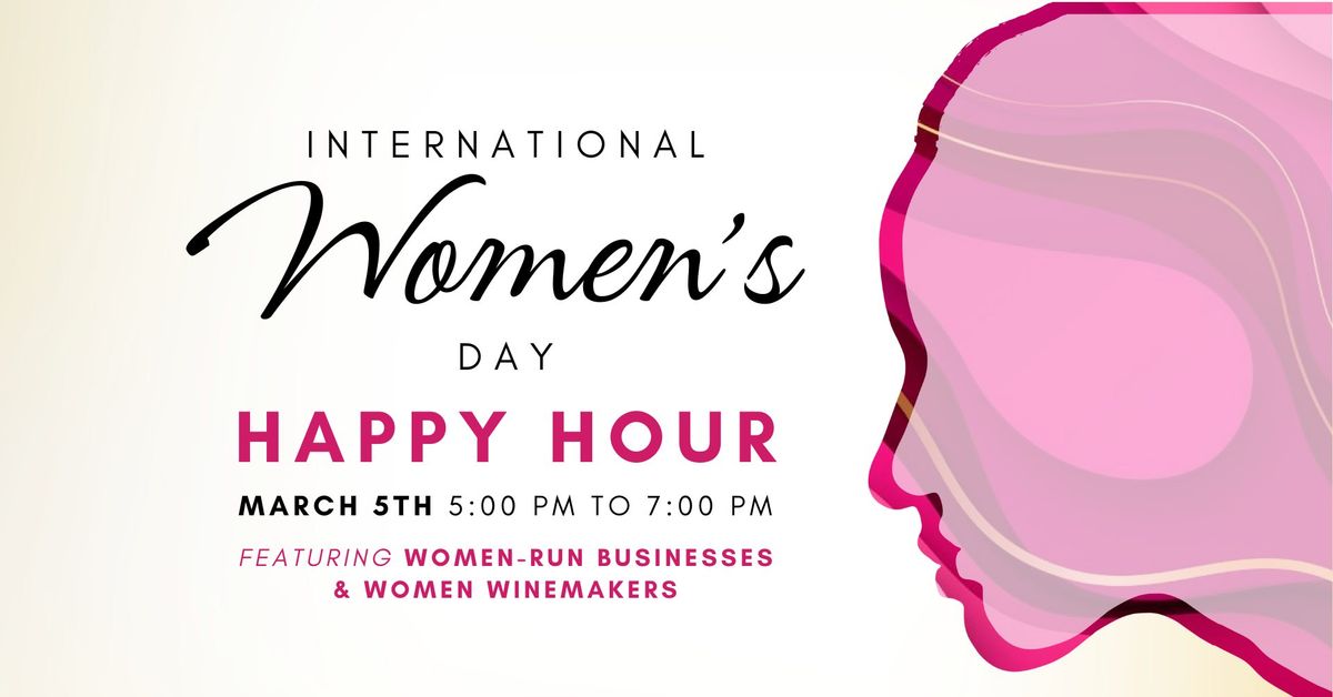 International Women's Day Happy Hour! 