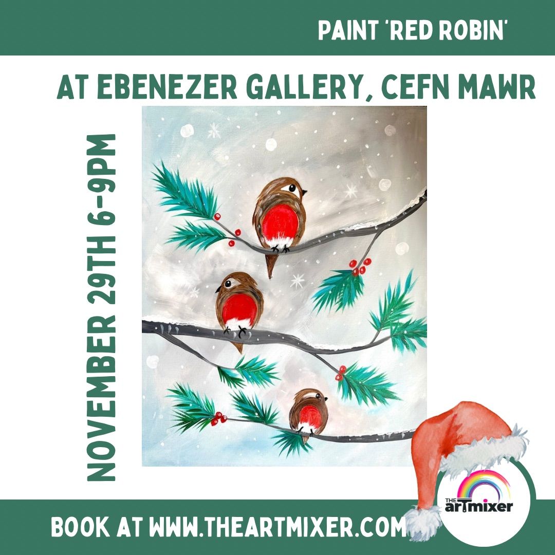 Christmas Paint and Sip @ Ebenezer Gallery