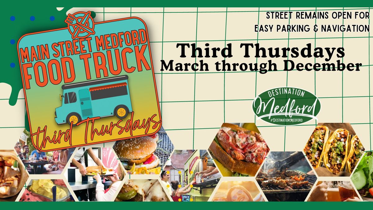 Food Truck Night on Main Street Medford!