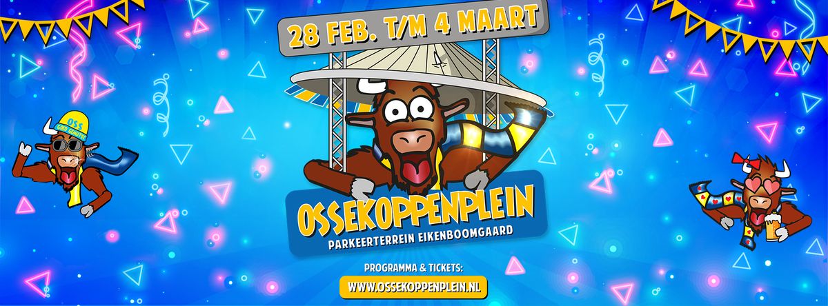 Carnaval op het Ossekoppenplein 2025