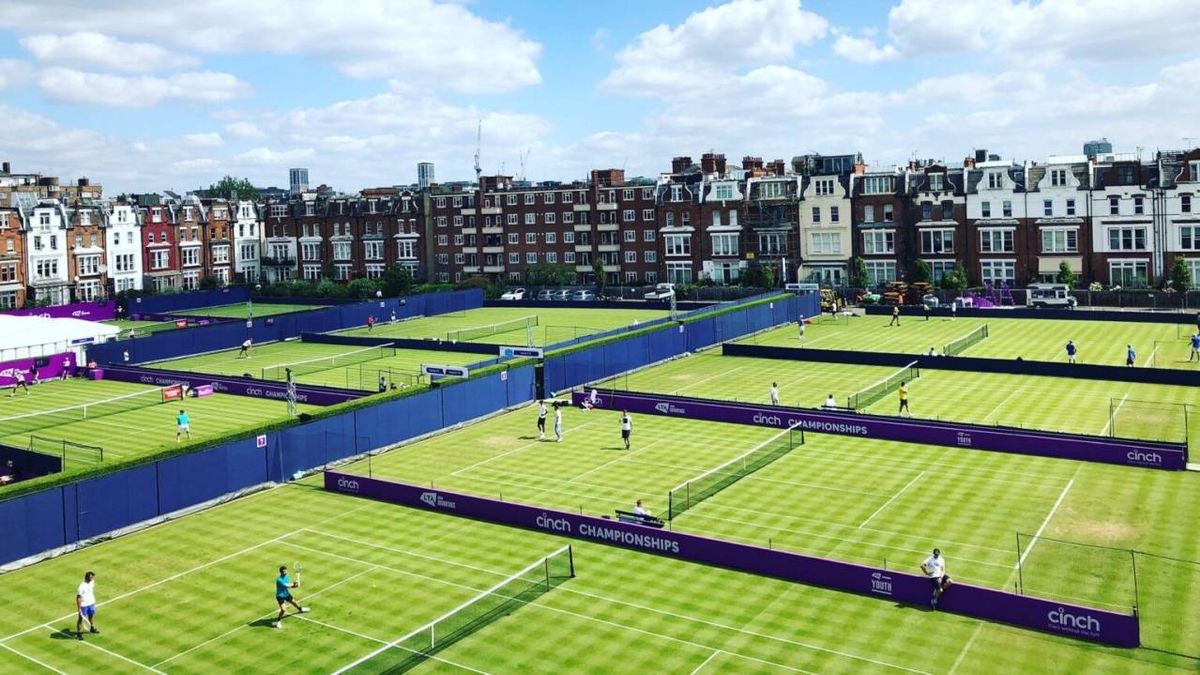 Queens Club Championships 2025 Ground Admission Thursday, The Queen