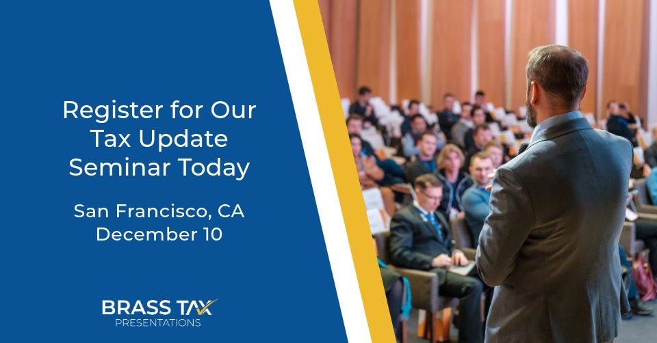 Tax Update Seminar - San Francisco