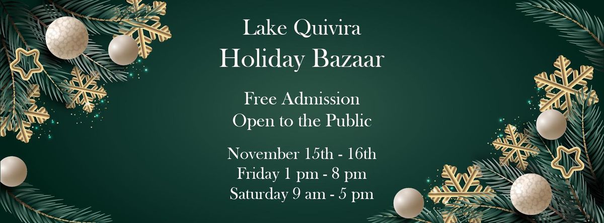 Lake Quivira Holiday Bazaar