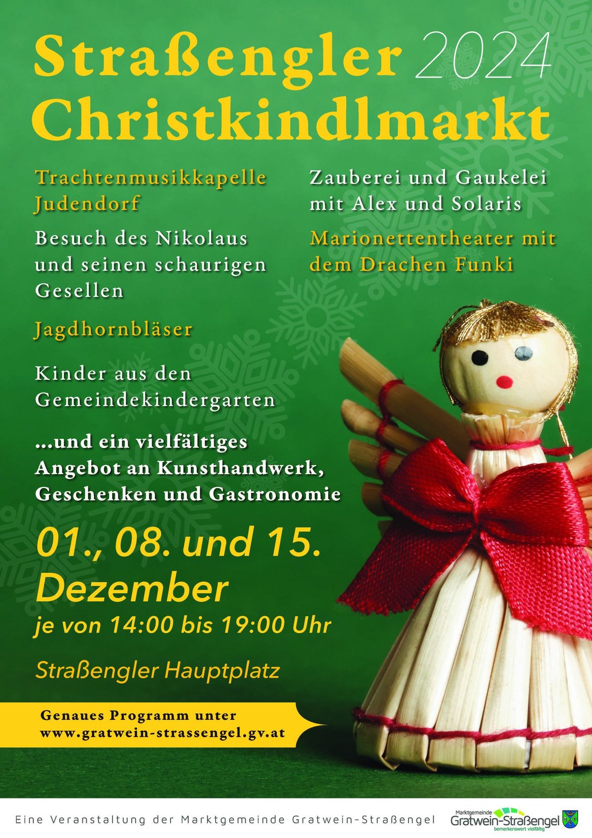 Stra\u00dfengler Christkindlmarkt 2024