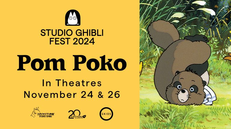 Pom Poko 30th Anniversary- Studio Ghibli 2024 (Dubbed)