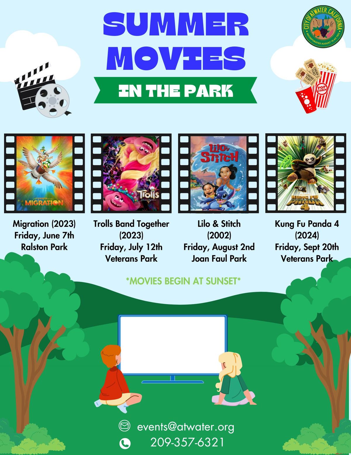 Movie in the Park (Kung Fu Panda 4)