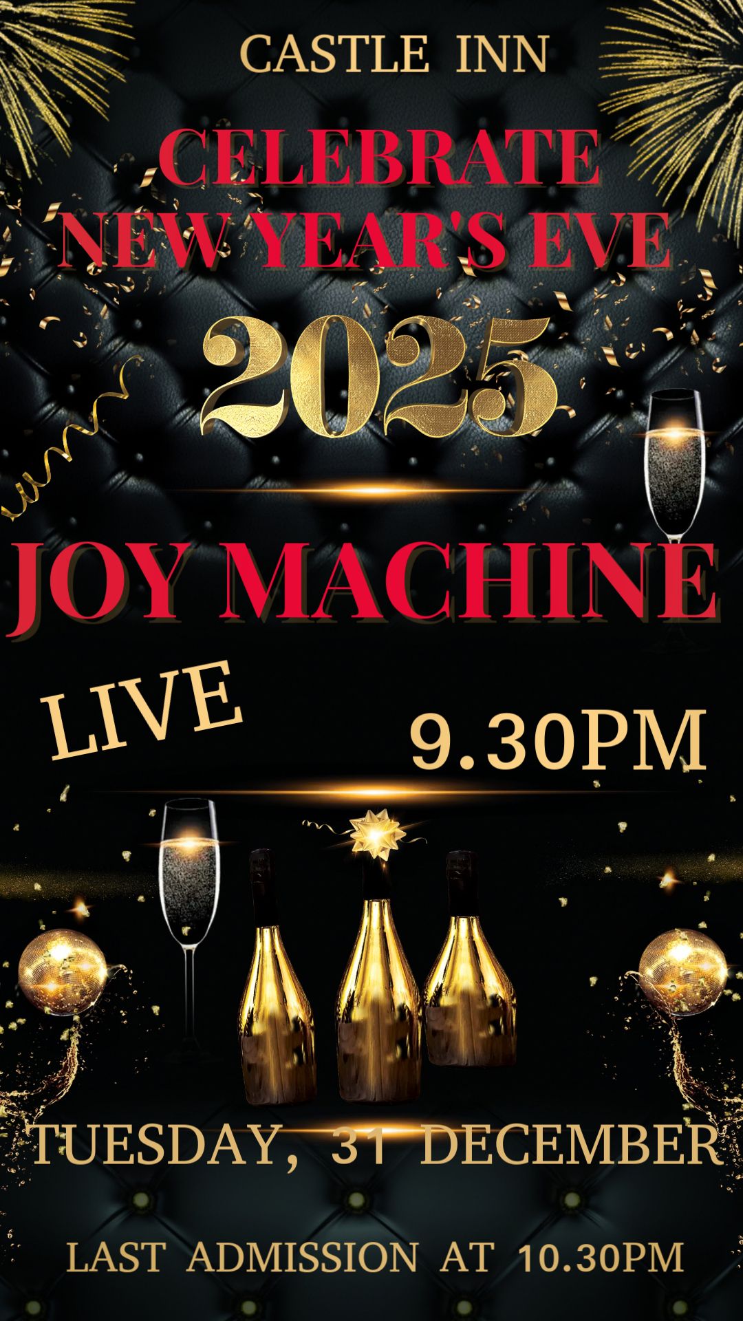 NEW YEAR'S EVE - JOY MACHINE