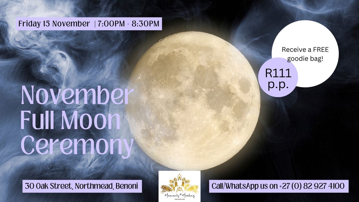 November Full Moon Ceremony