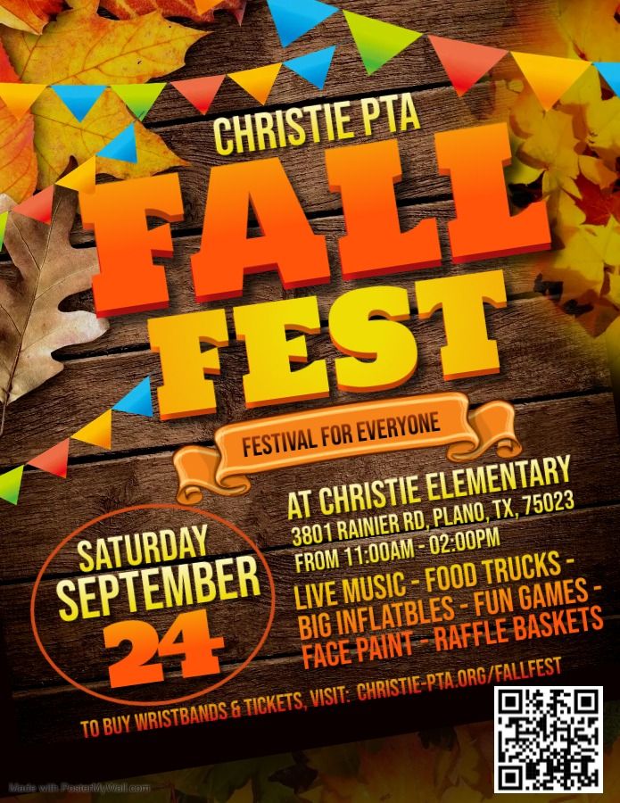 Christie PTA's FALL FEST!!