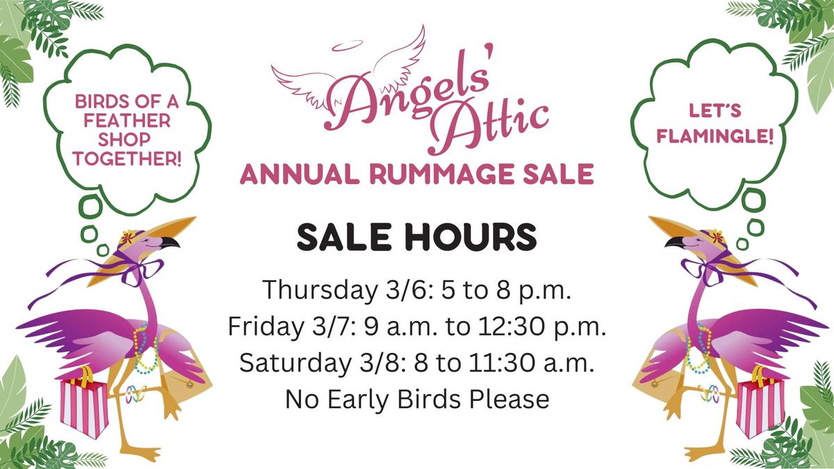 Angels' Attic Annual Rummage Sale