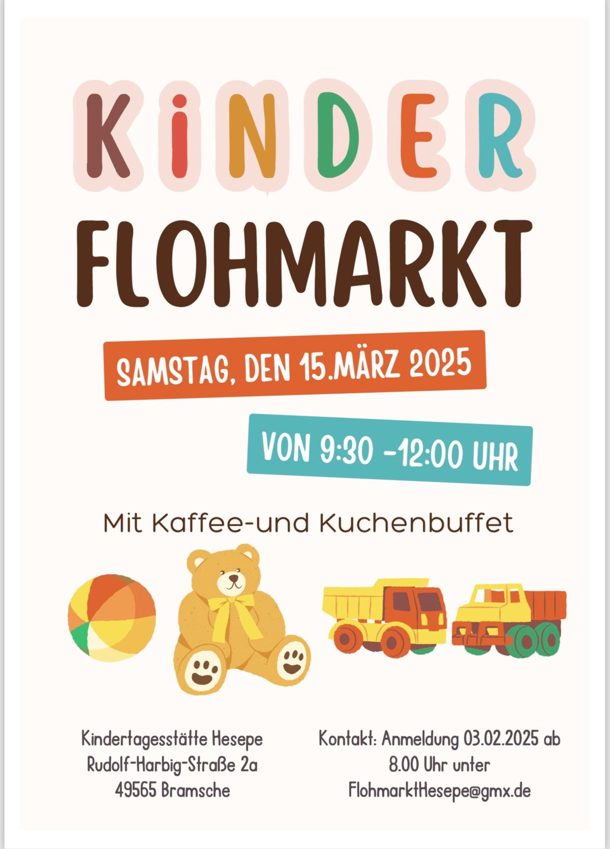 Flohmarkt \u201eRund ums Kind\u201c