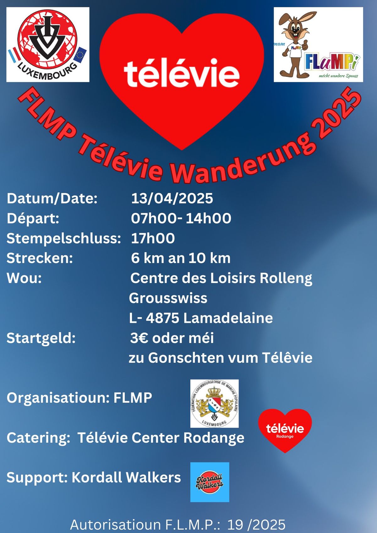 LAMADELAINE FLMP IVV TELEVIE WANDERUNG 