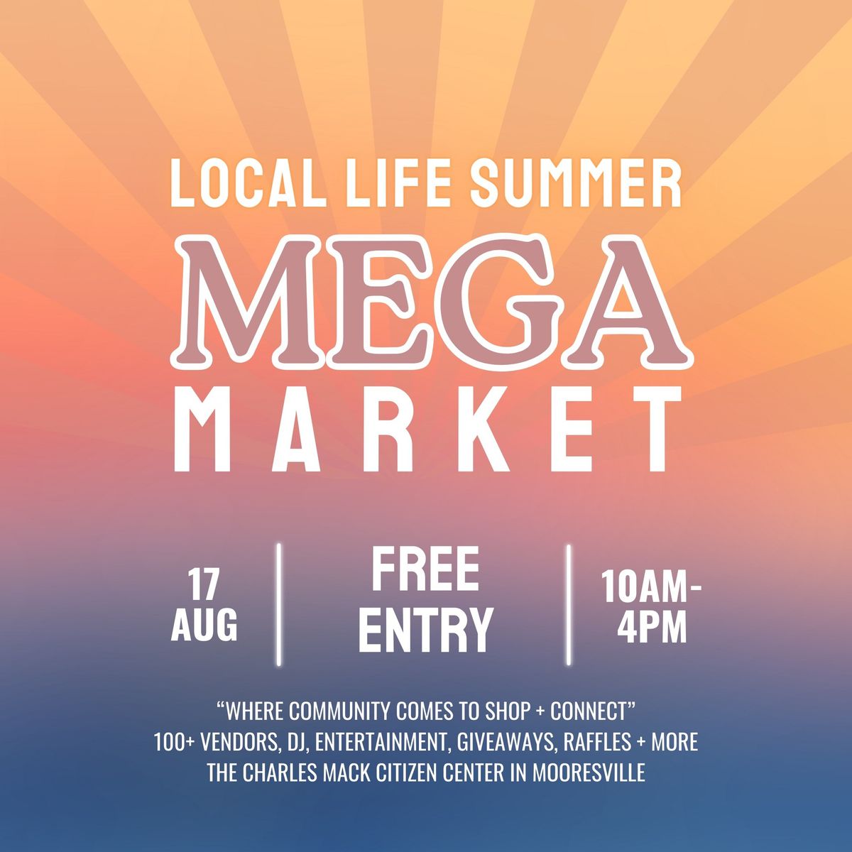 Local Life MEGA Market!\u2728\ud83d\udecd\ufe0f