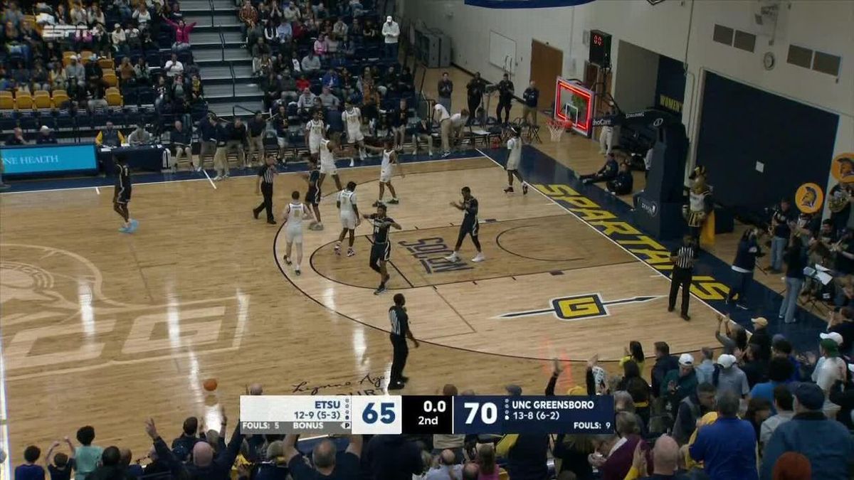 UNC Greensboro Spartans at East Tennessee State Buccaneers Womens Basketball