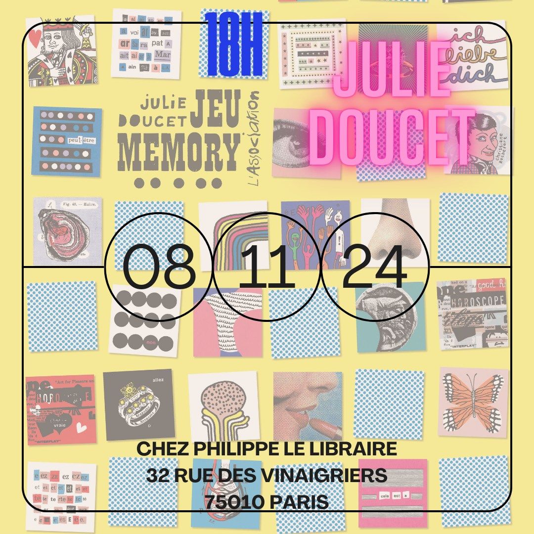 Julie Doucet chez Philippe le libraire