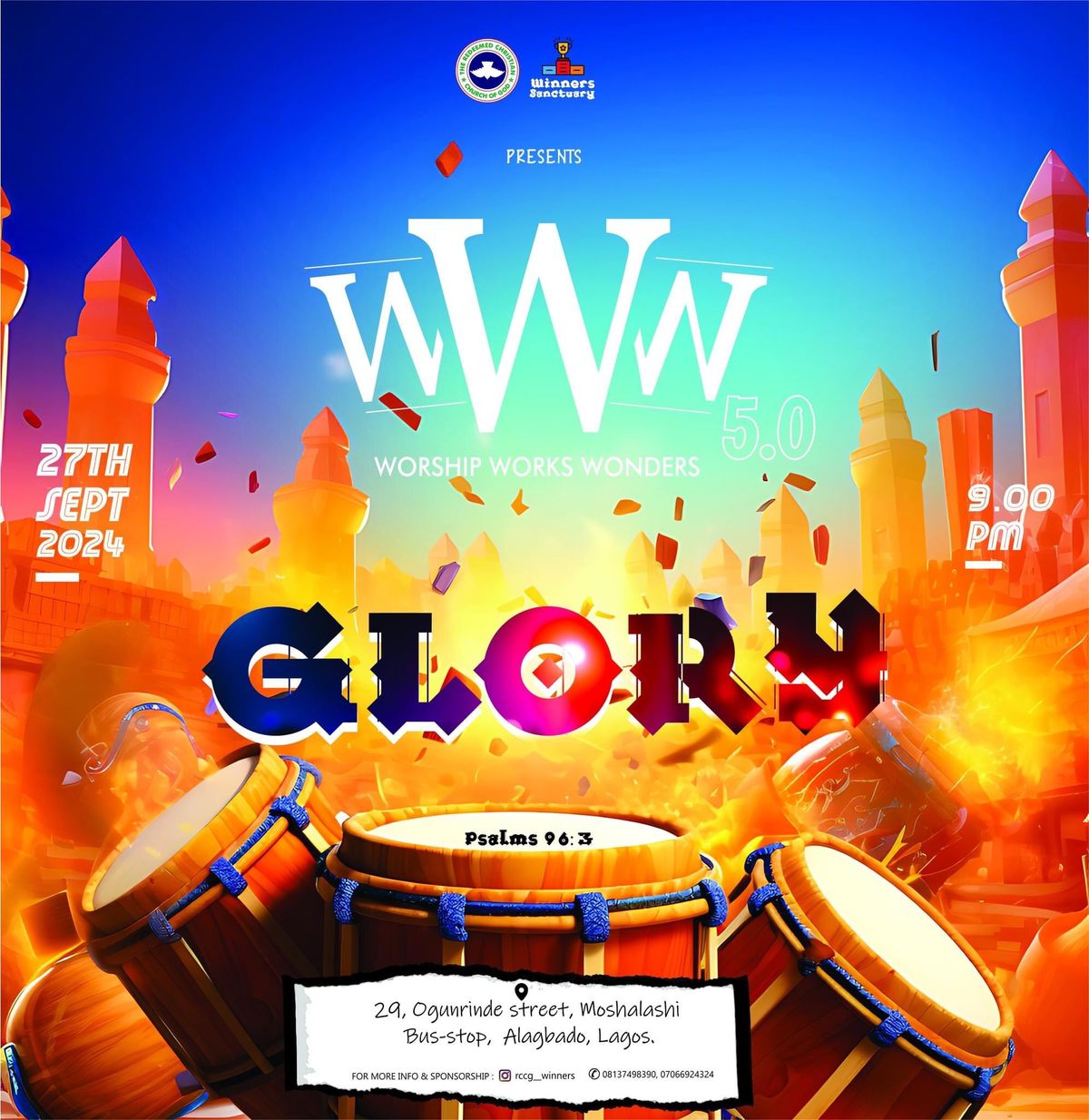 5TH EDITION OF W.W.W WORSHIP CONCERT