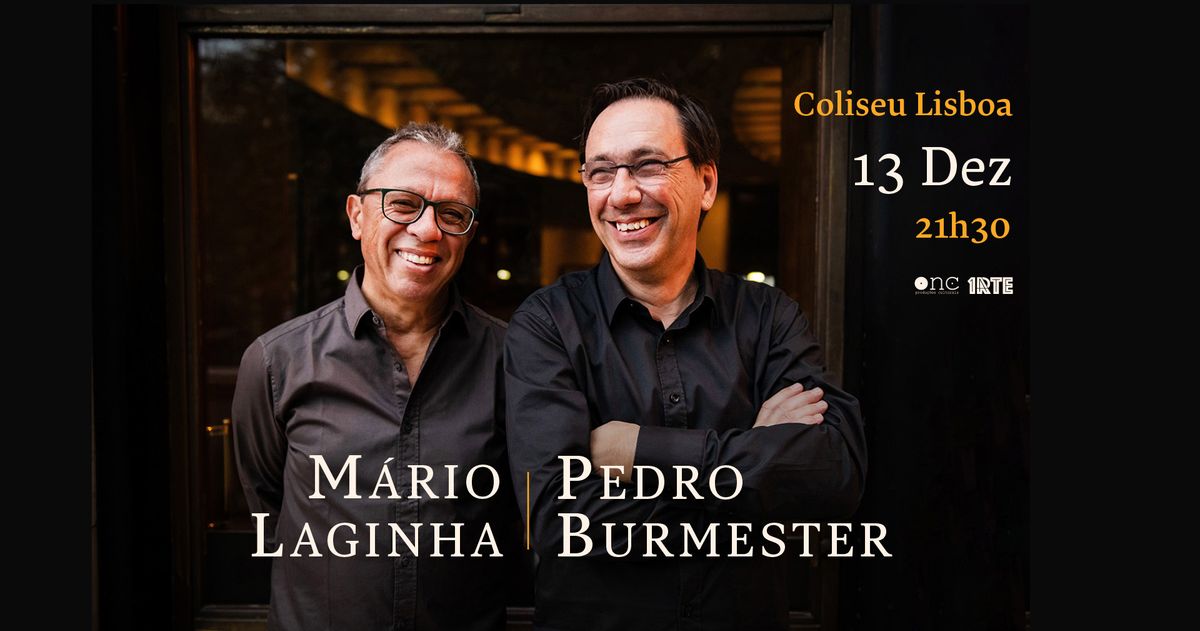 Mario Laginha e Pedro Burmester no Coliseu de Lisboa