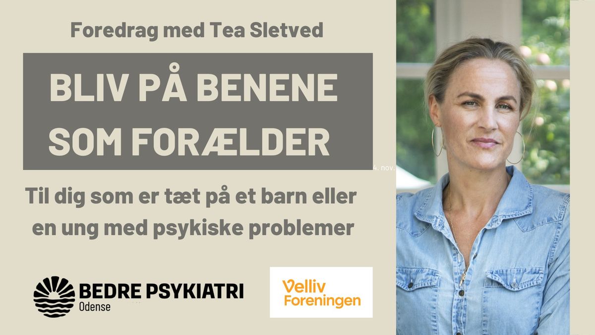 BLIV P\u00c5 BENENE SOM FOR\u00c6LDER. Til dig som er t\u00e6t p\u00e5 et barn eller ung med psykiske problemer