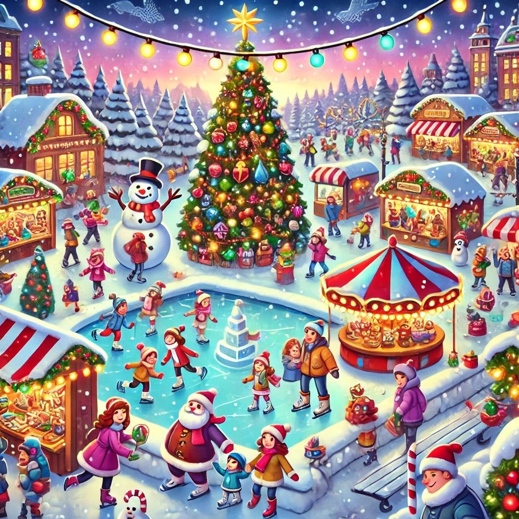 Christmas Market at Brandon on Ice 2024