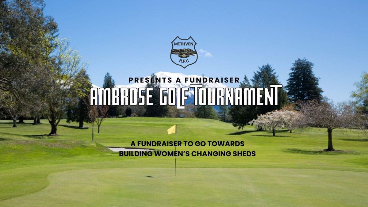 Second Annual Golf Fundraiser