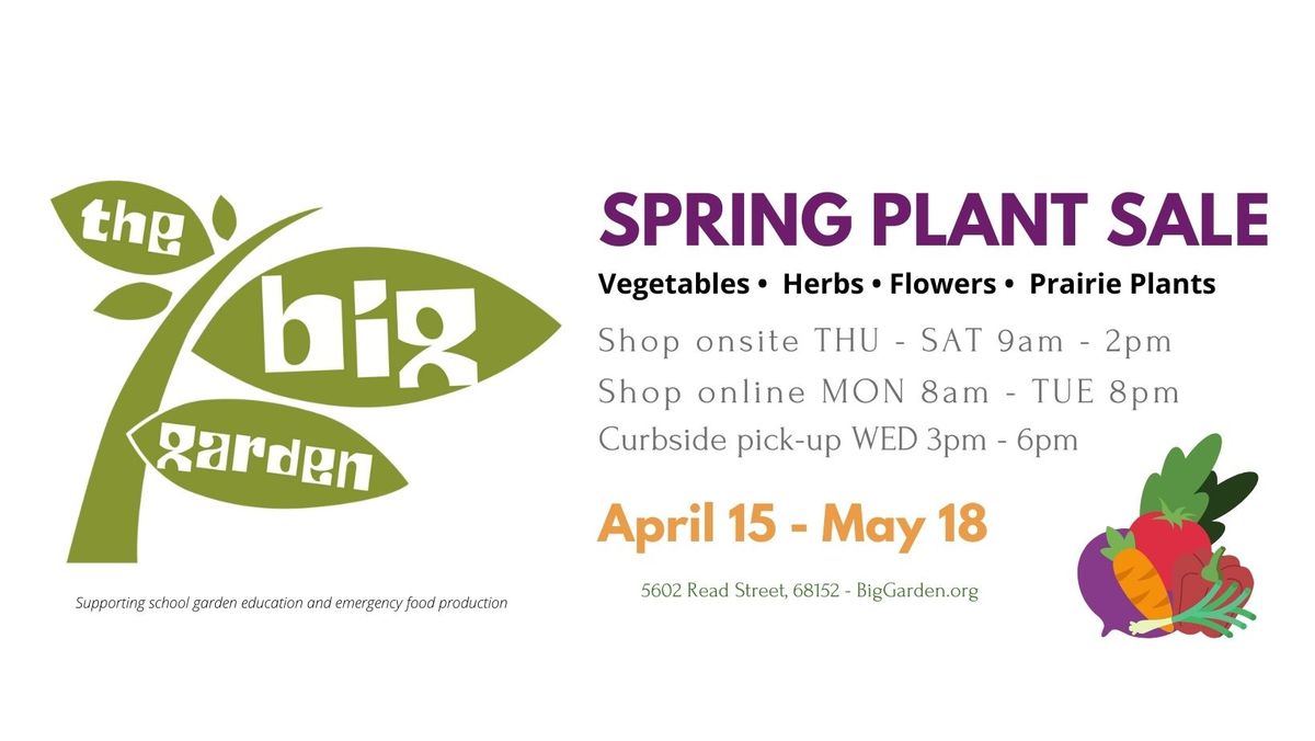 Spring Plant Sale