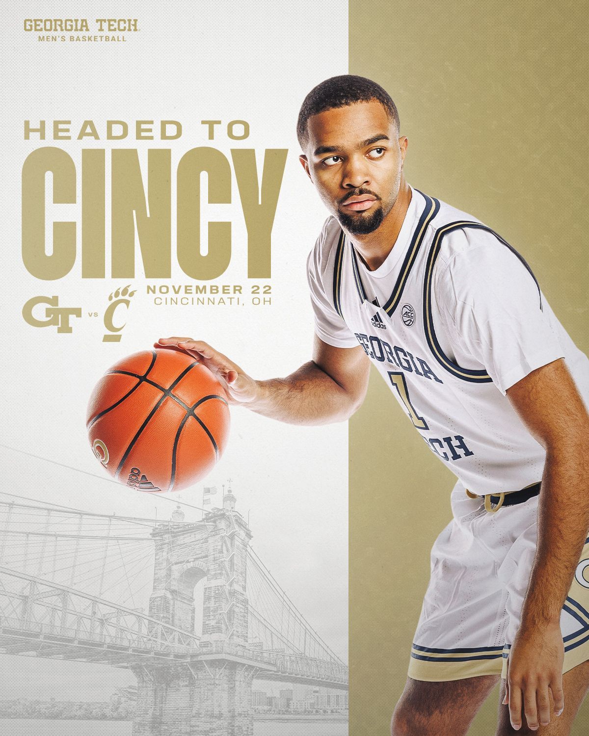 Cincinnati Bearcats at Georgia Tech Yellow Jackets Mens Basketball