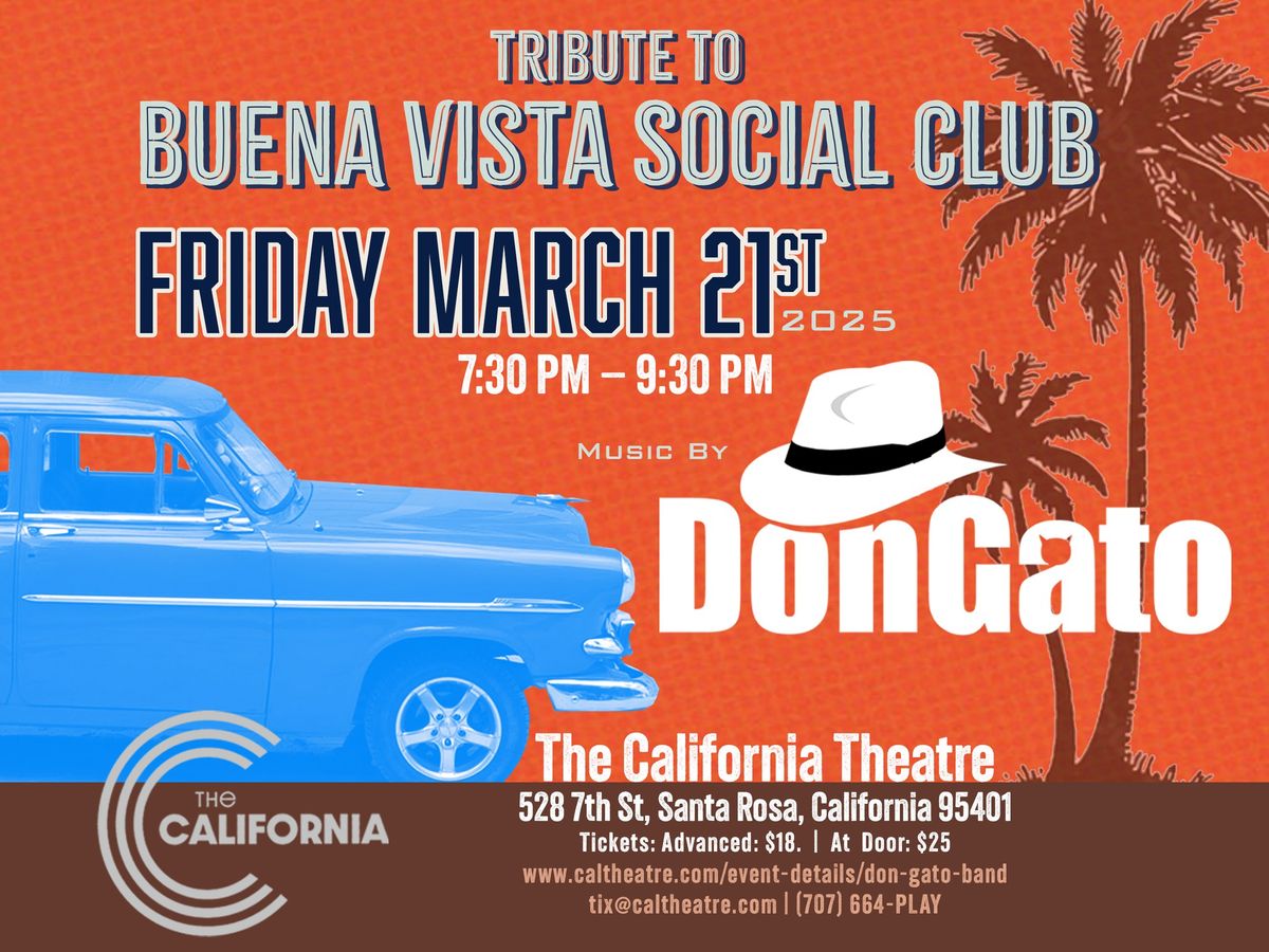 DonGato @ California Theatre of Santa Rosa