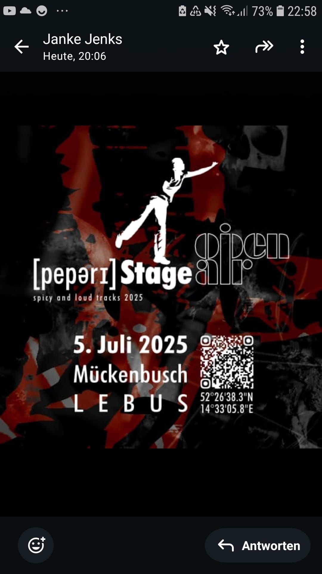 Peppery Stage OA 2025