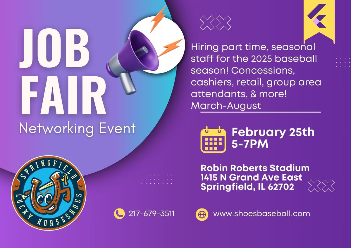 Seasonal Staff Job Fair 2025