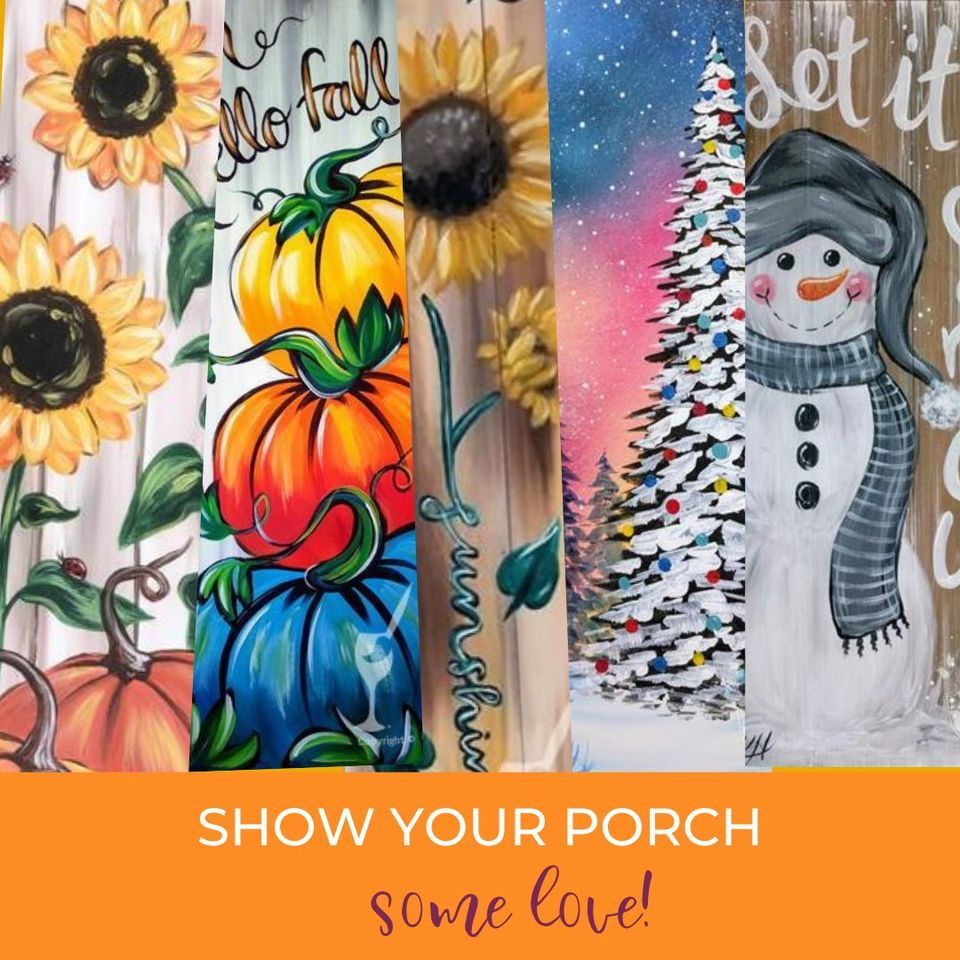Make Your Porch the Envy of Your Neighborhood!, Painting with a Twist
