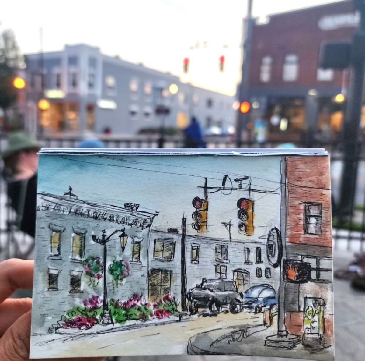 Free Urban Sketching Meetup: Fall Festival Edition