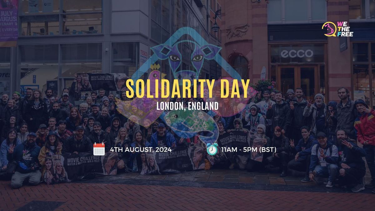 WTF Solidarity Day | London, UK | 4th August 2024
