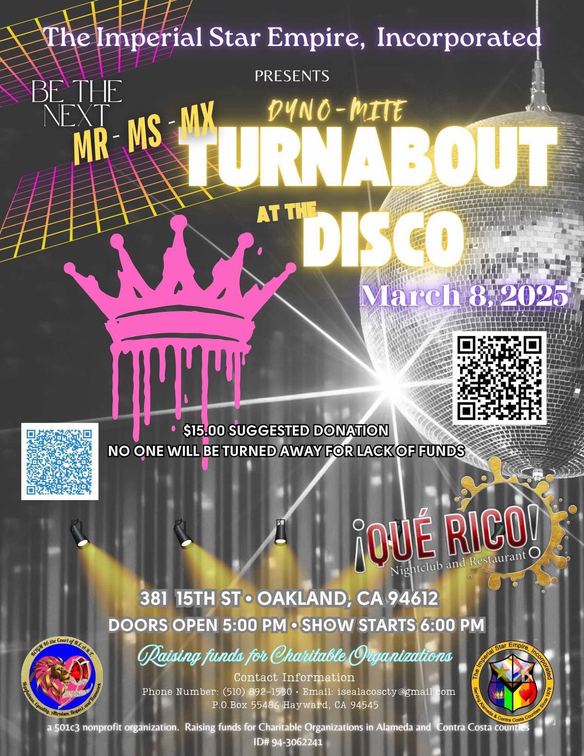 MR - MS - MX Turnabout at the Disco