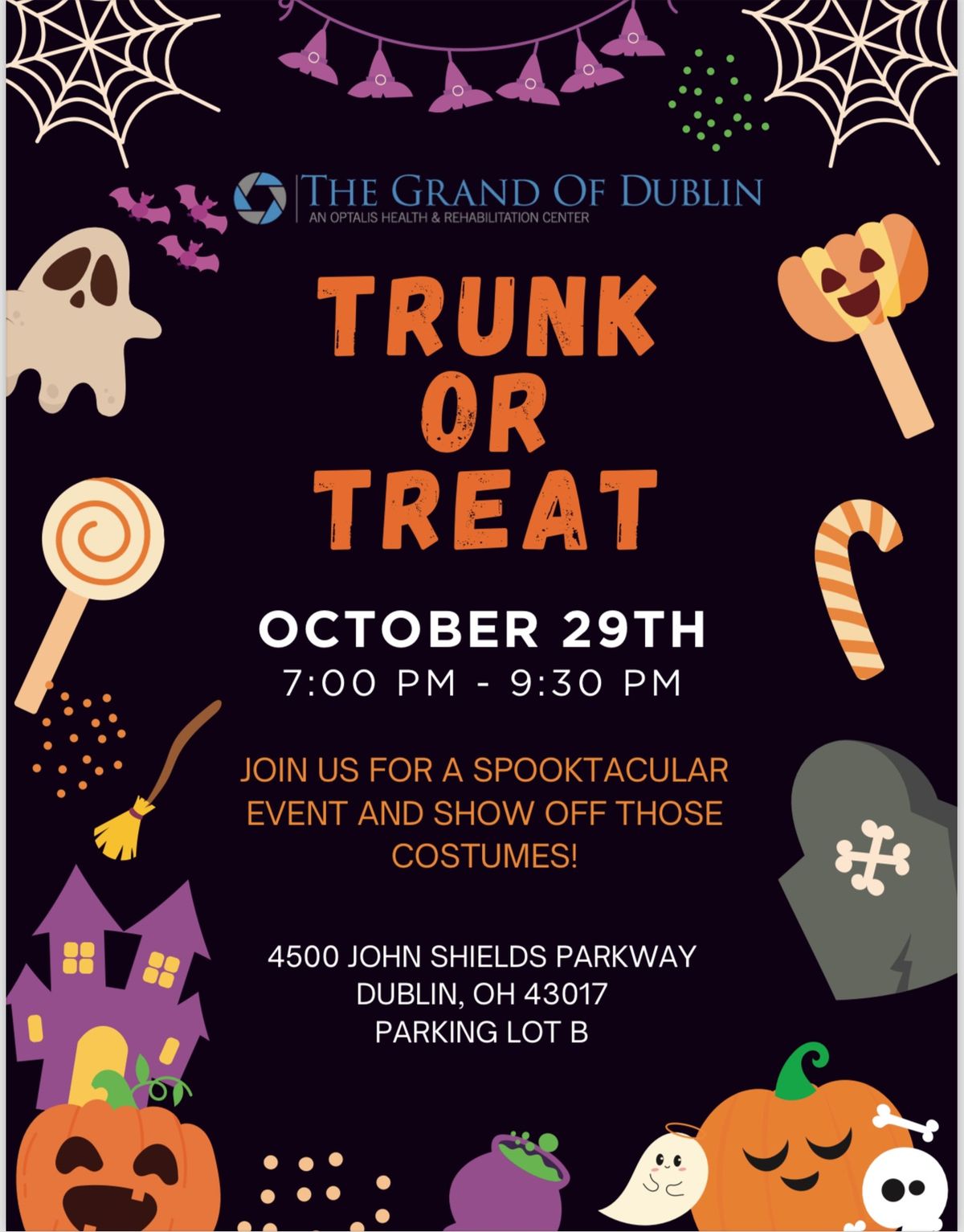 Spooky Trunk or Treat