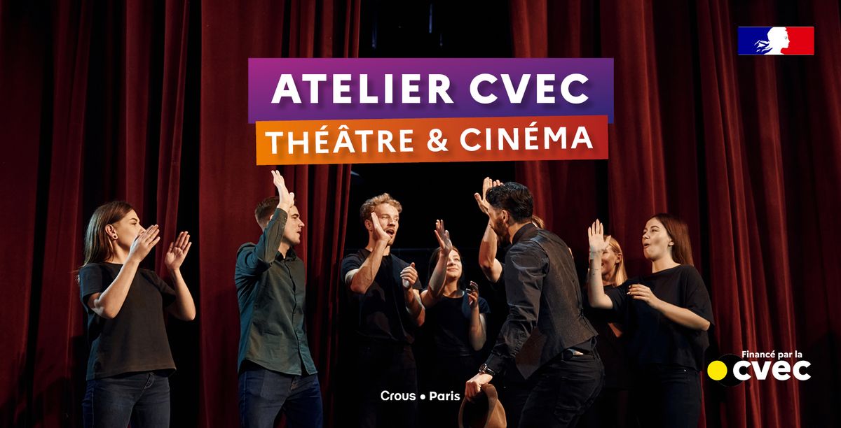 Atelier th\u00e9\u00e2tre et cin\u00e9ma au centre culturel