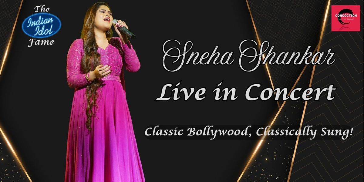 Sneha Shankar - Live in Concert